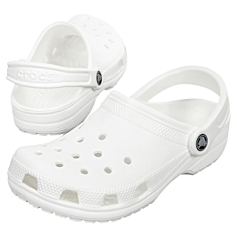 Flip papucs Crocs Classic, Fehér, Unisex