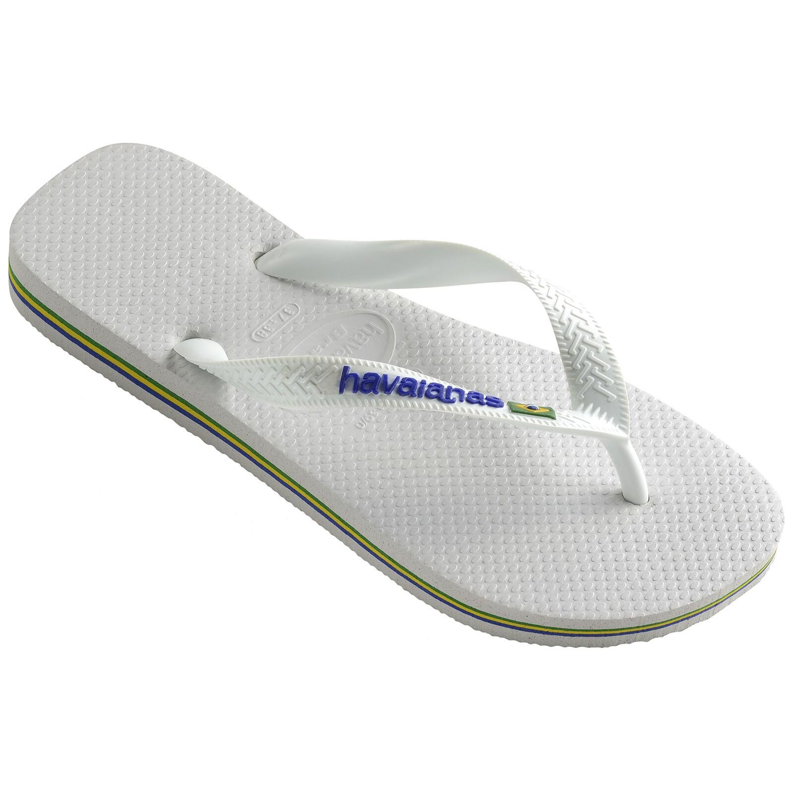 Sandały Havaianas Brazil Białe Męskie 4/5