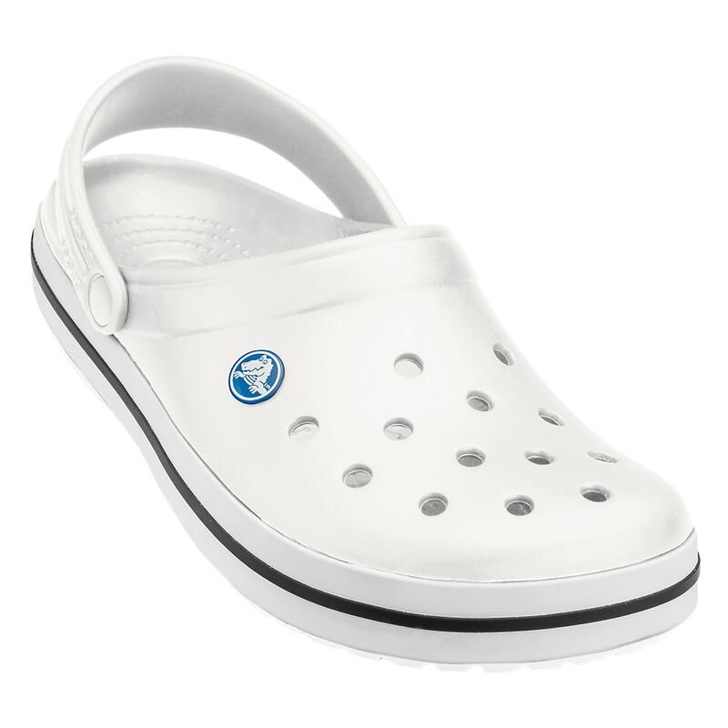 Chinelos Crocs Crocband, Branco, Unissexo