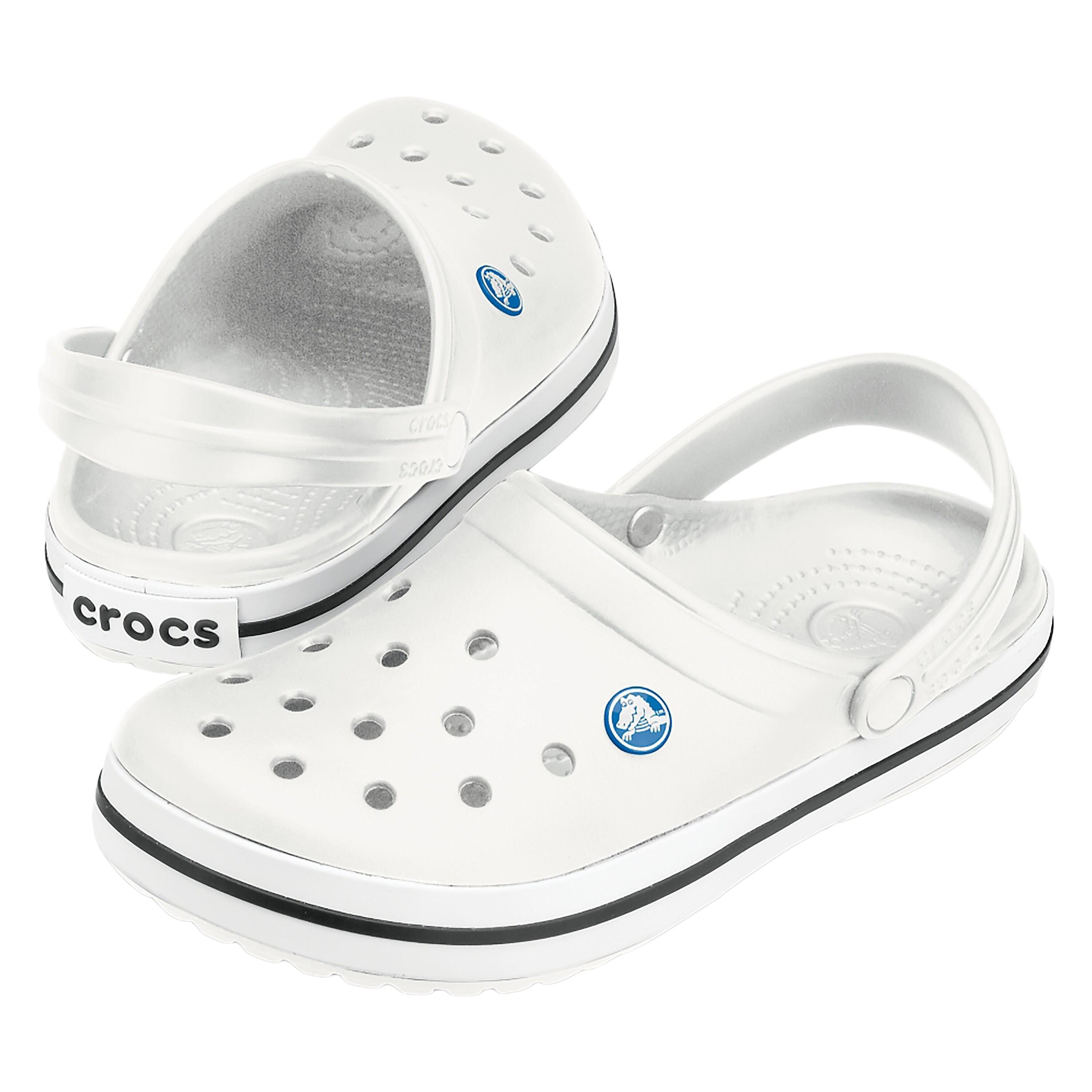 Tongs Crocs Crocband, Blanc, Unisexe 3/7
