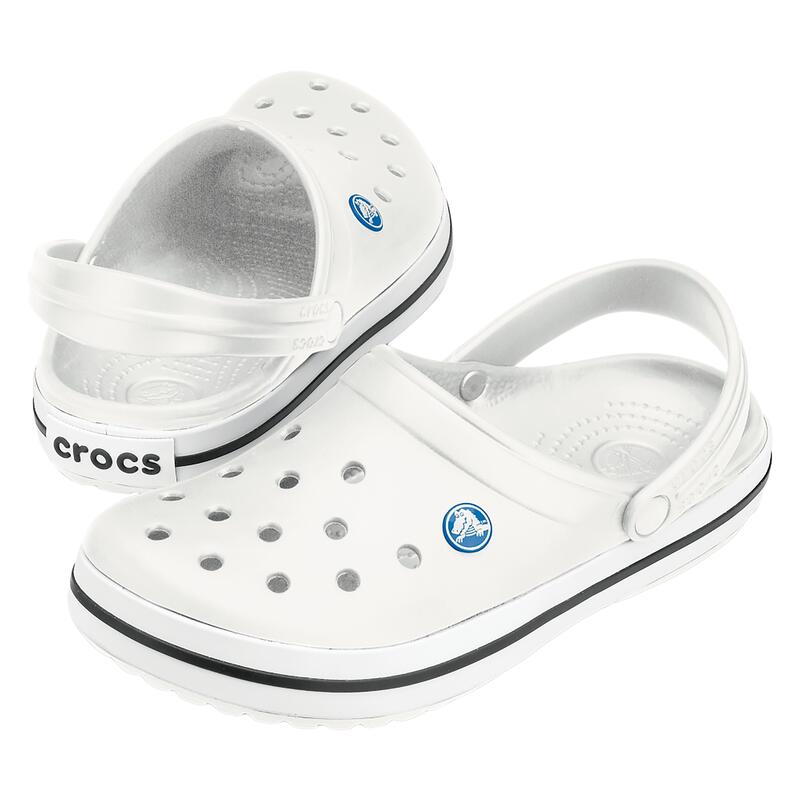 Slapi unisex Crocs Crocband, Alb