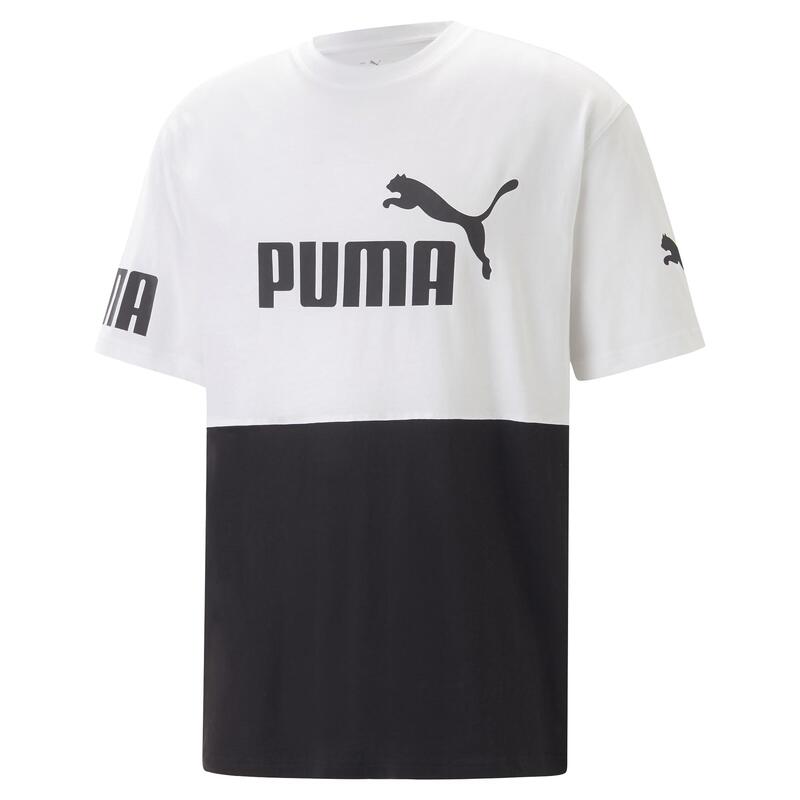 Kurzarmshirt Power Colorblock Tee PUMA