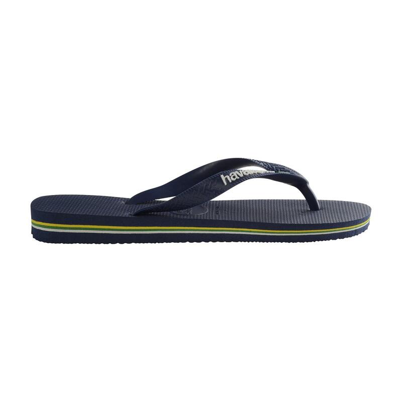 Flip-flops Havaianas Model Brasil Logo Culoare Albastru
