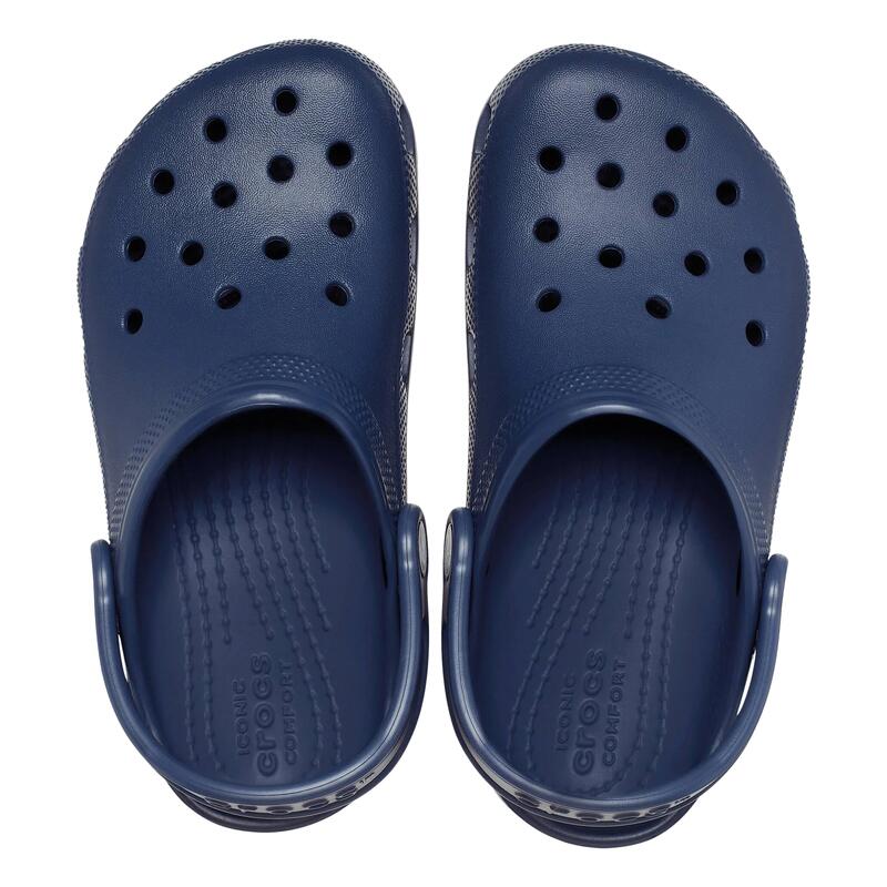 Papuci tip sabot copii surf Classic Clog Kids bleumarin