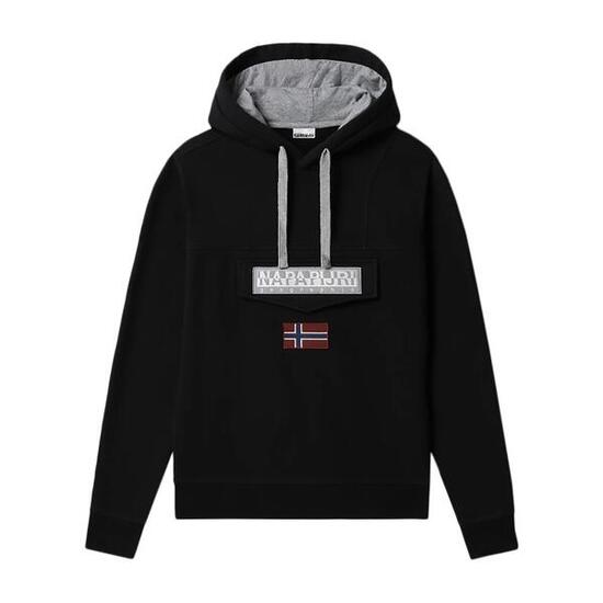 Felpa Burgee uomo con cappuccio