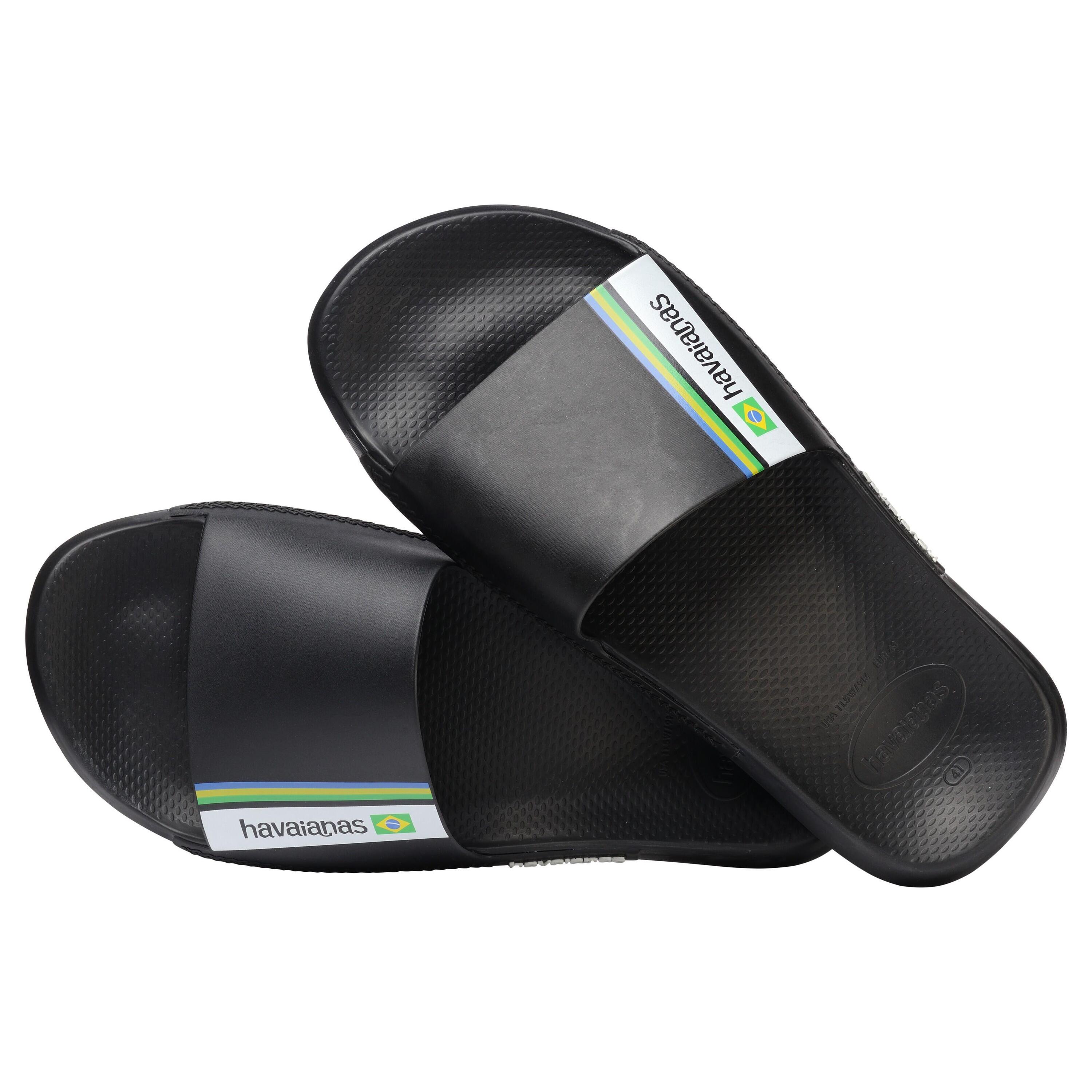 HAVAIANAS - CHINELOS DE SURF SLIDE BRASIL UNISEX 4/5