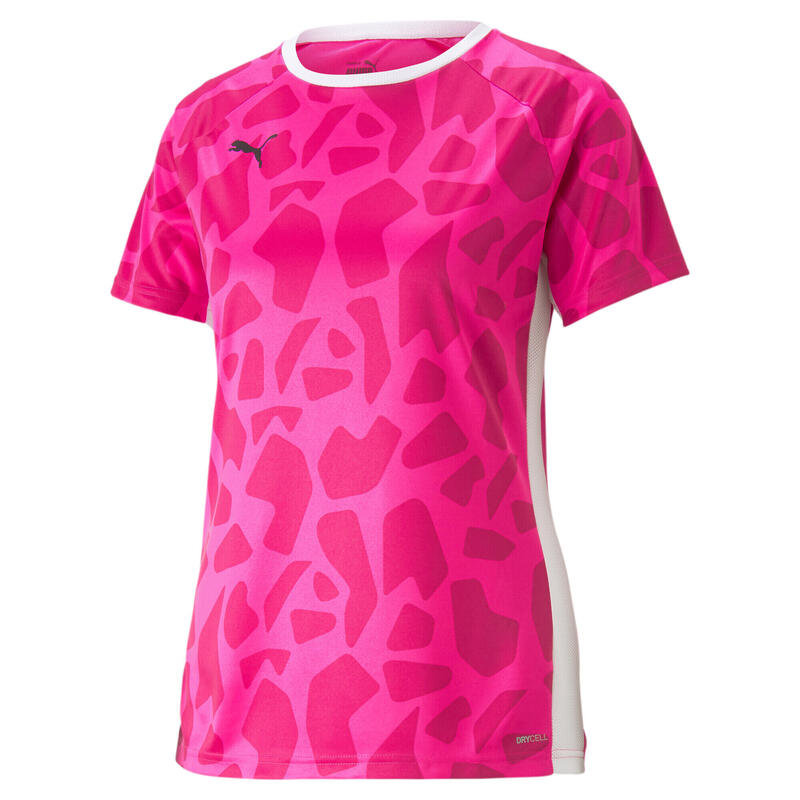 Decathlon Camiseta PUMA Mujer the Black | Around Salmon Block Pink