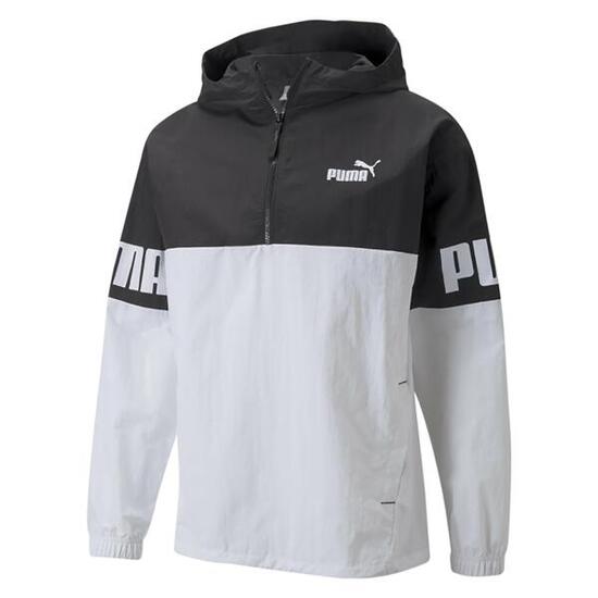 Sweat Zippé à Capuche Puma Power 1 2 Zip Windbreaker - Unisex