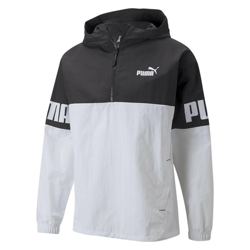 Sweat Zippé à Capuche Puma Power 12 Zip Windbreaker - Unisex