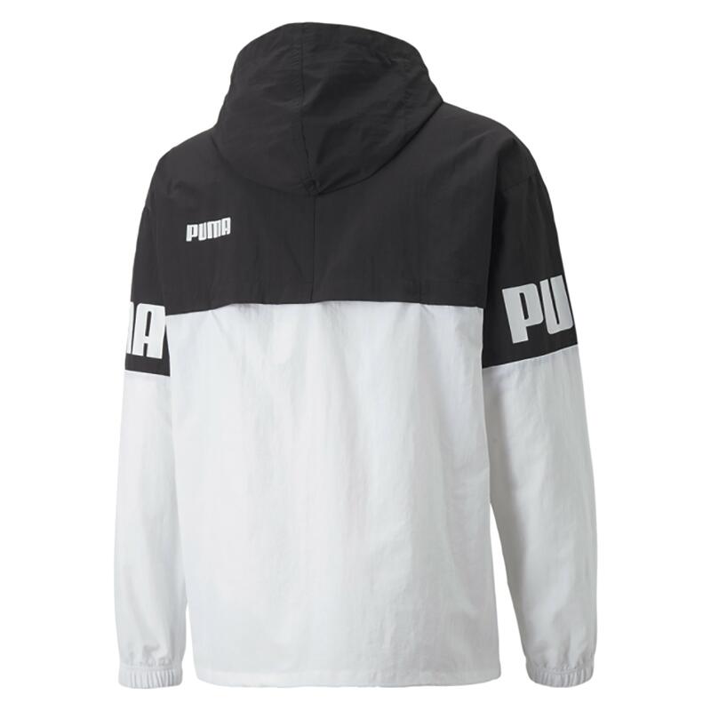 Sweat Zippé à Capuche Puma Power 1 2 Zip Windbreaker - Unisex