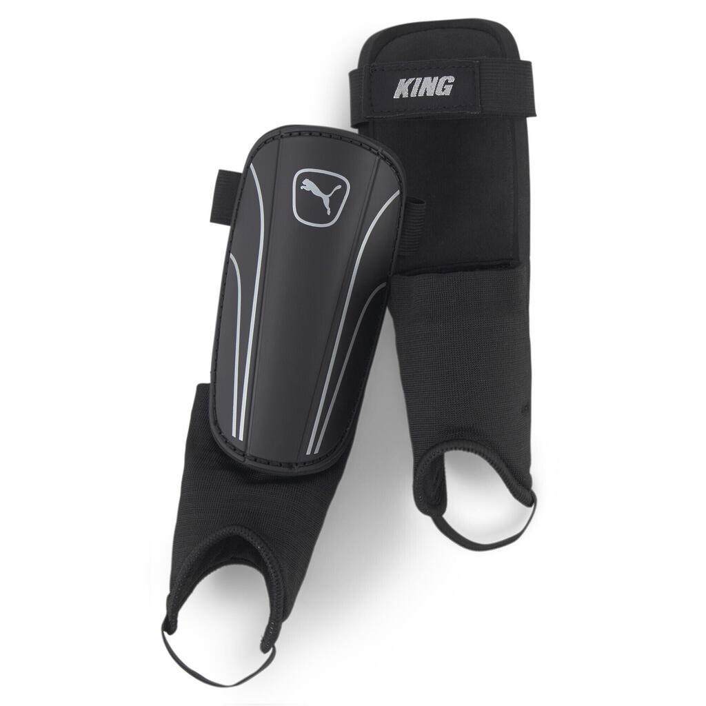 Shin pads Puma King Ankle, Black, Unisex