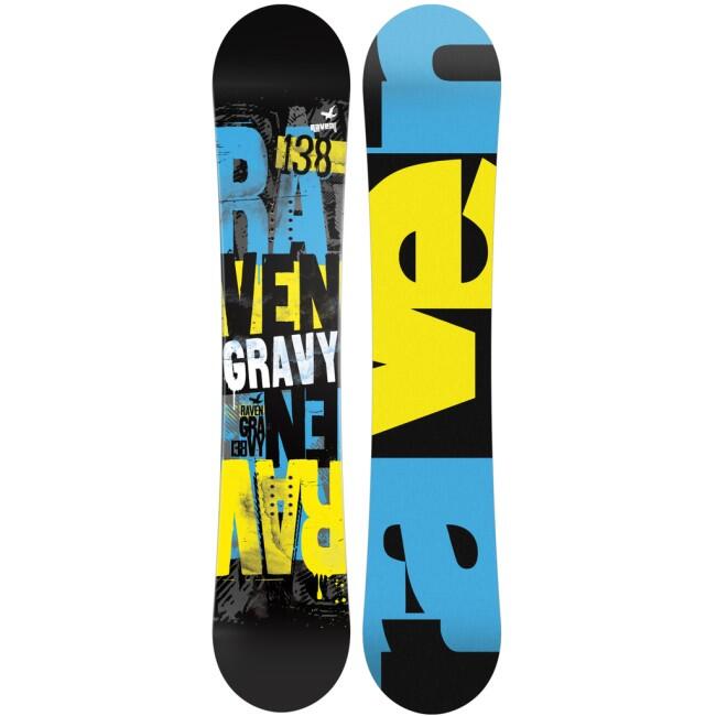 Snowboard Gravy Junior Amarillo/Azul/Negro