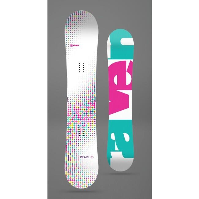 Prancha Snowboard Raven Pearl Junior