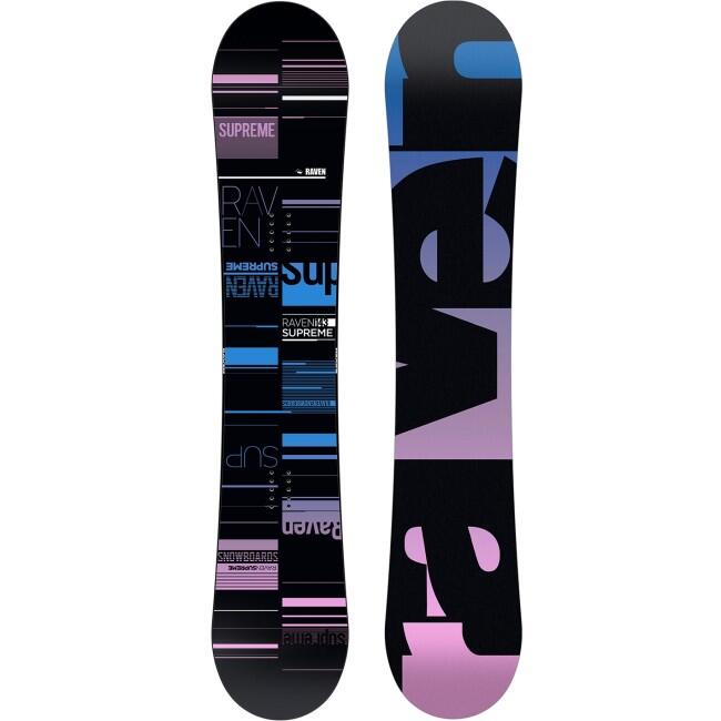 Snowboard Raven Supreme black