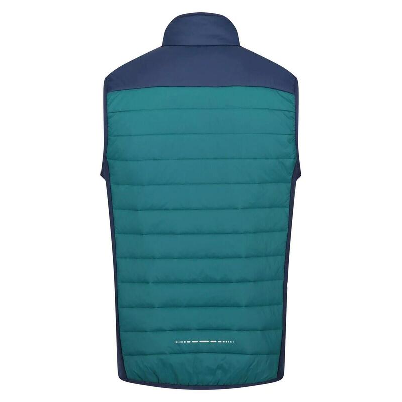 Heren Halton VI Lichtgewicht Body Warmer (Pacific Groen/Admiraal Blauw)