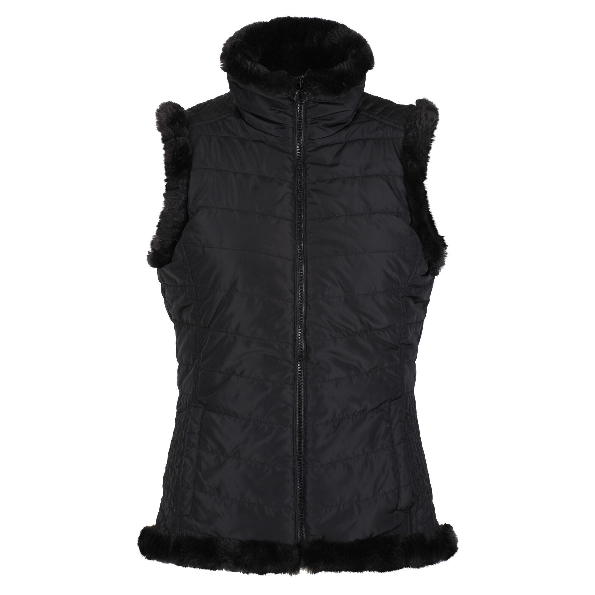 Womens/Ladies Winslow Body Warmer (Black) 1/5