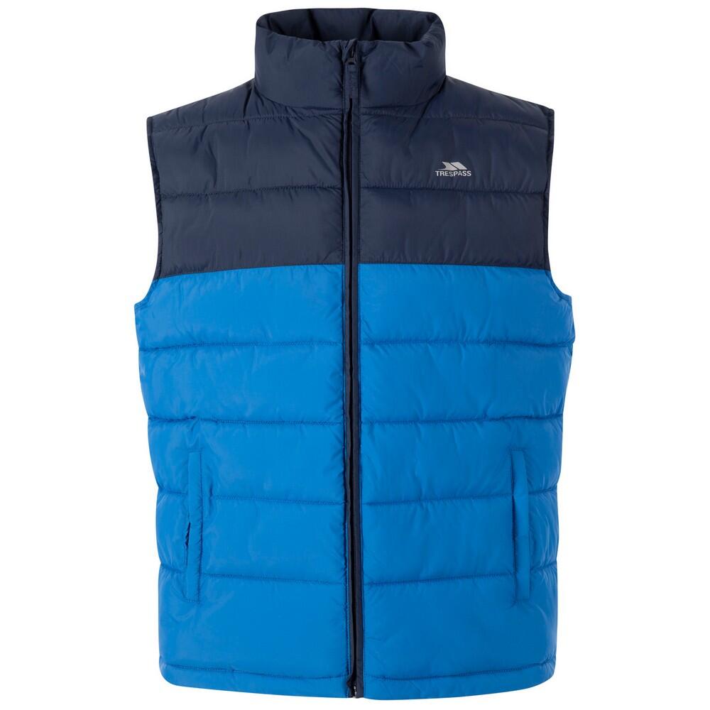 TRESPASS Mens Oskar Gilet (Navy)