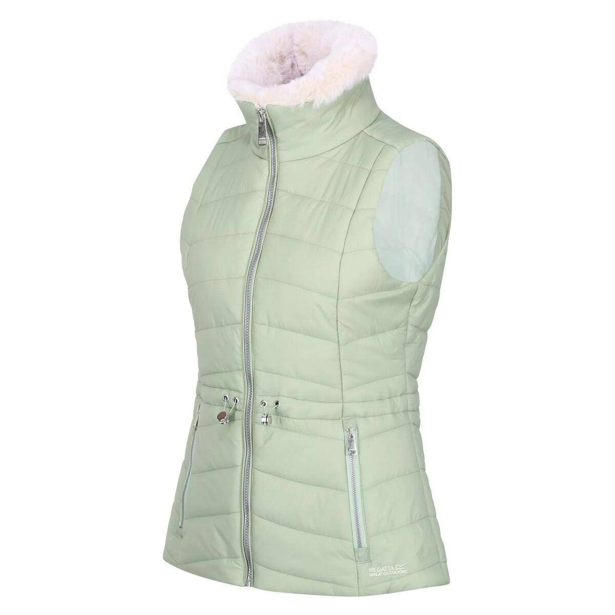 Womens/Ladies Walless Insulated Body Warmer (Basil) 3/5