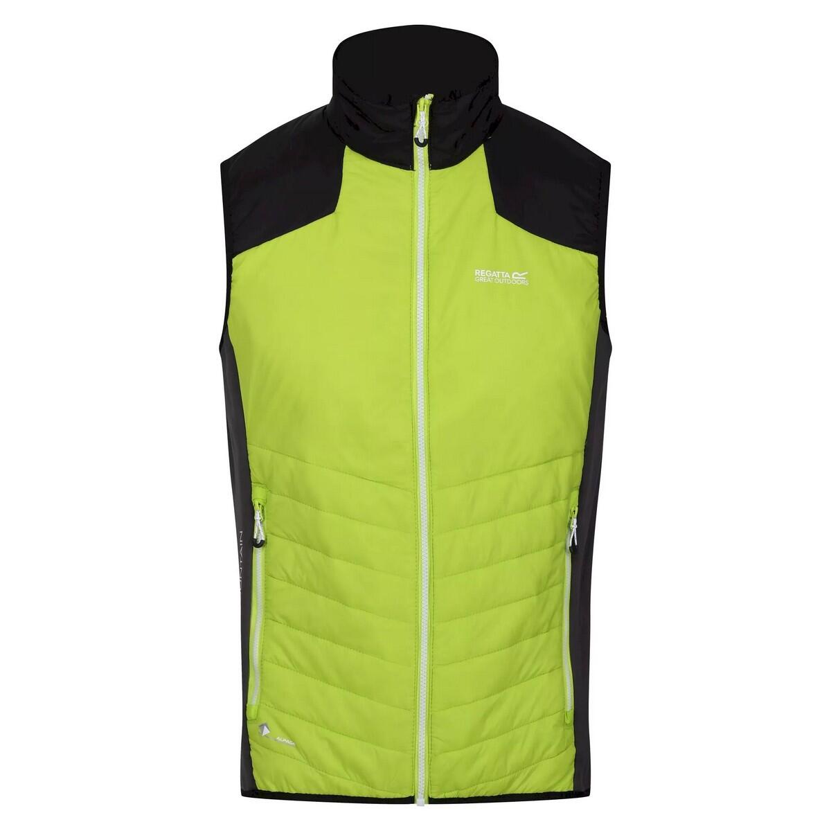 Regatta - Veste Sans Manches Halton Homme (vert Kaki Clair / Noir) - Gilet Sans Manche - Noir|vert - 56 3xl - Decathlon