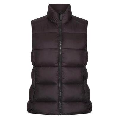 Dames yewbank omkeerbare bodywarmer (zwart)