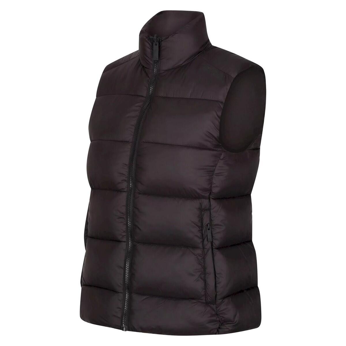 Dames Yewbank omkeerbare bodywarmer (Zwart) 3/5