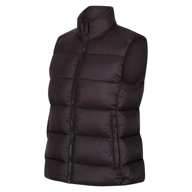 Dames Yewbank omkeerbare bodywarmer (Zwart)