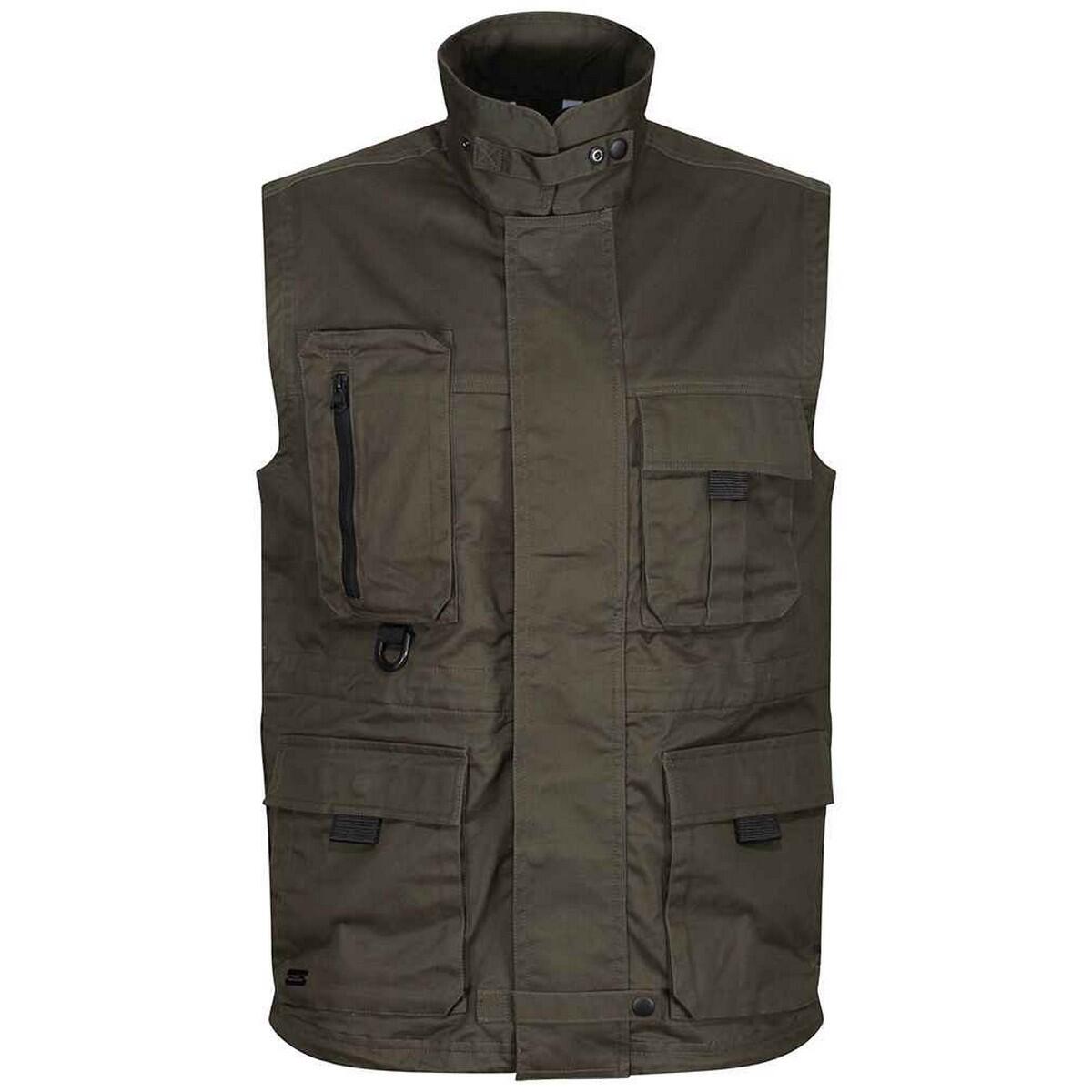 Men's PRO UTILITY sleeveless jacket (Khaki)