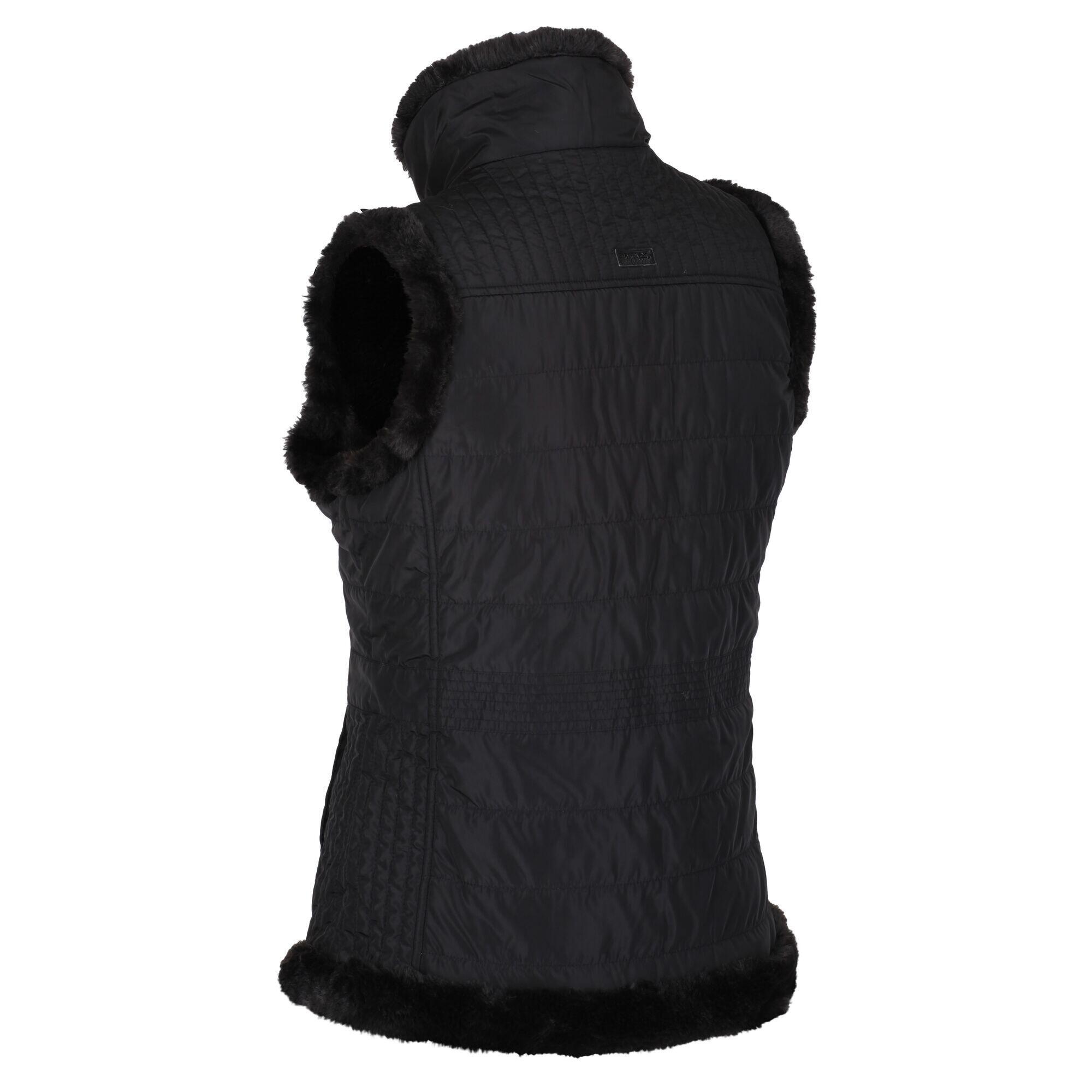 Womens/Ladies Winslow Body Warmer (Black) 2/5