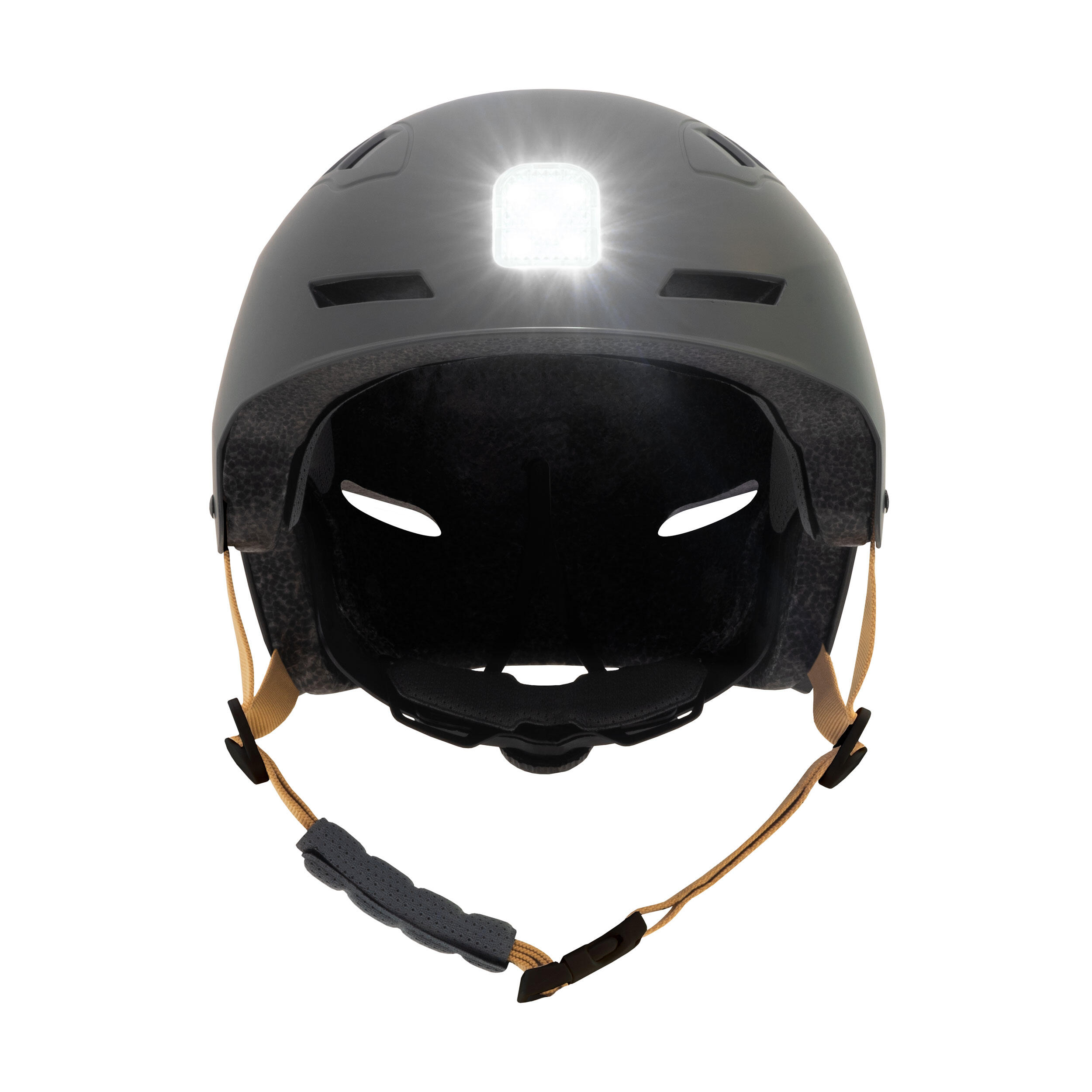 Casque lumière OLSSON URBAN LIGHT Anthracite 51-54cm Skates roller vélo 4/8