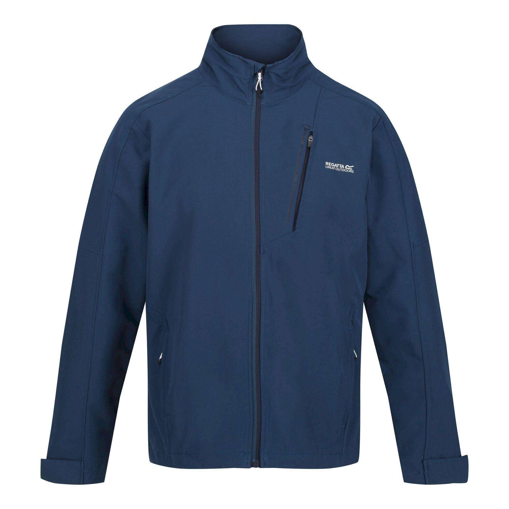 Mens Nantfeld Soft Shell Jacket (Moonlight Denim) 1/5