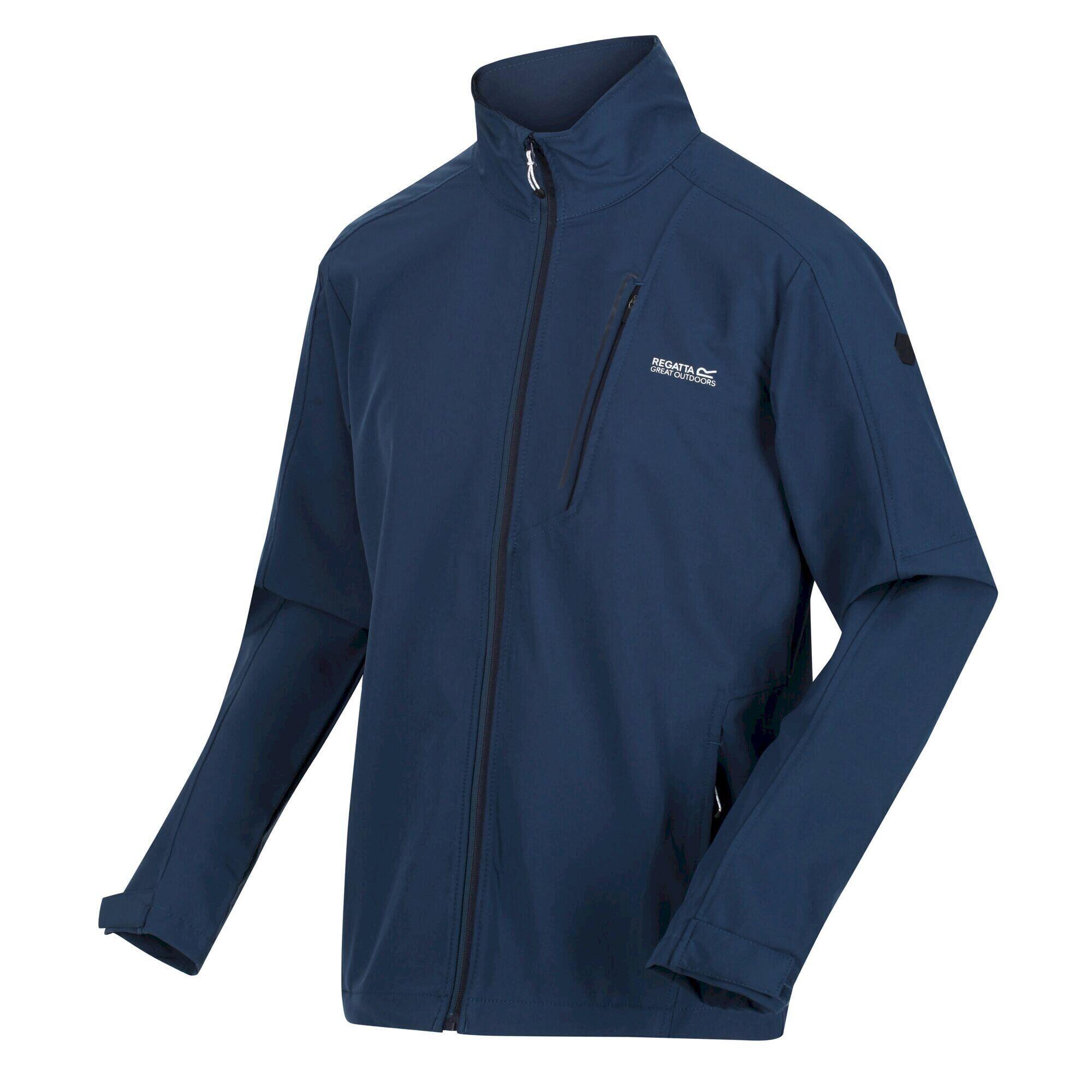 Uomo Giacca softshell NANTFELD (blu notte)