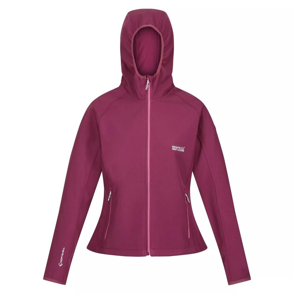 REGATTA Womens/Ladies Ared III Soft Shell Jacket (Amaranth Haze)