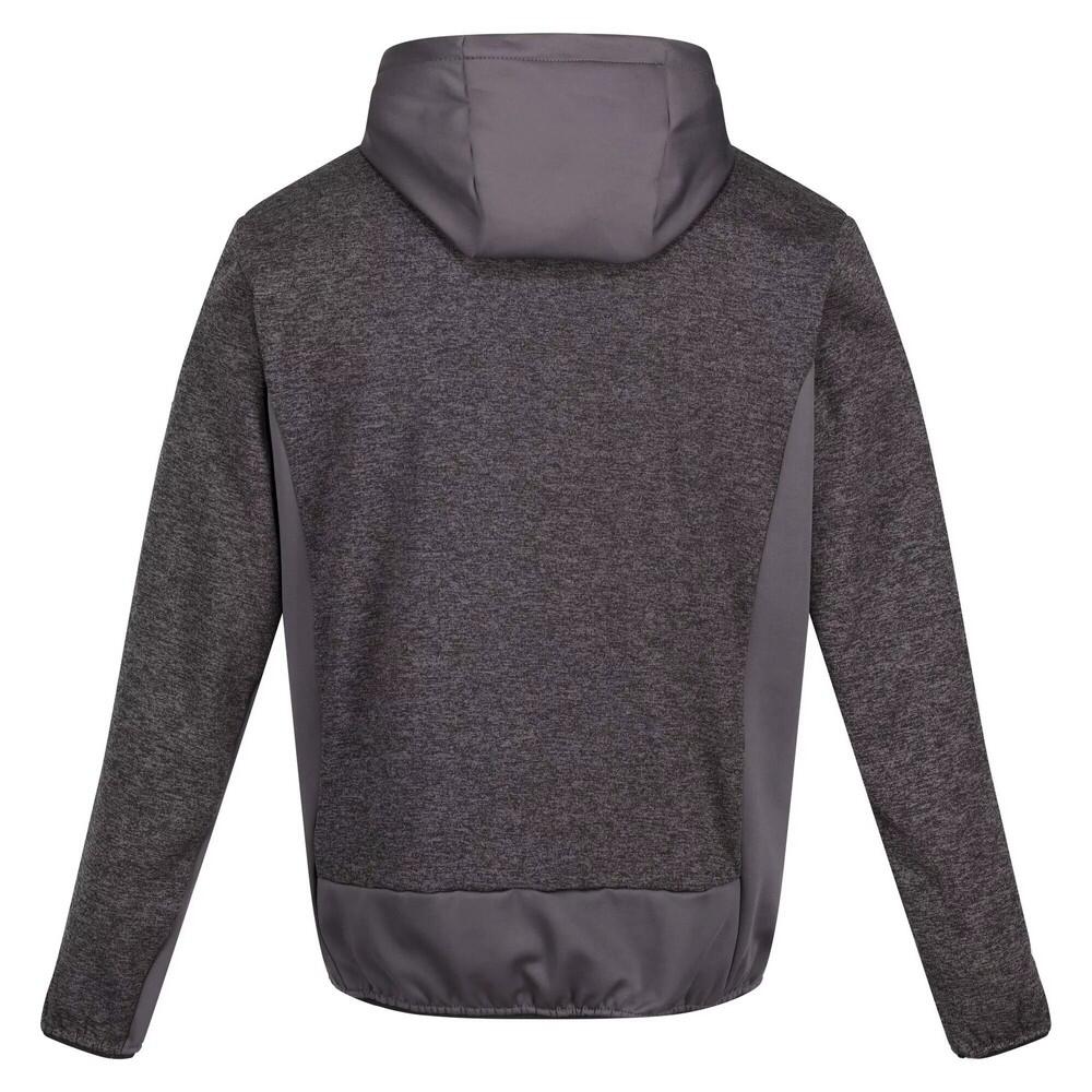 Giacca Soft Shell Uomo Regatta Bresdon Grigio Scuro 2/5