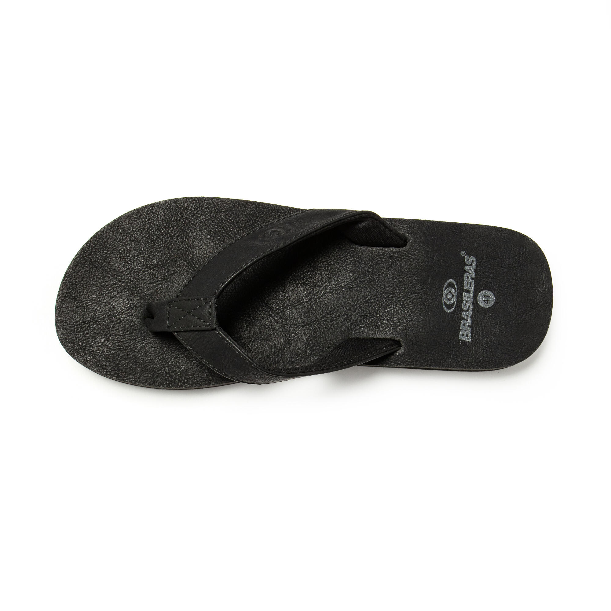 Tongs noires avec semelle antidérapante pour homme 5/7