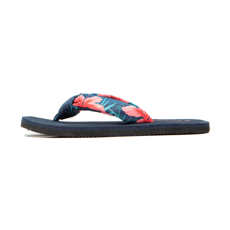 Sandales fuchsia pour femmes avec semelle antidérapante en gomme