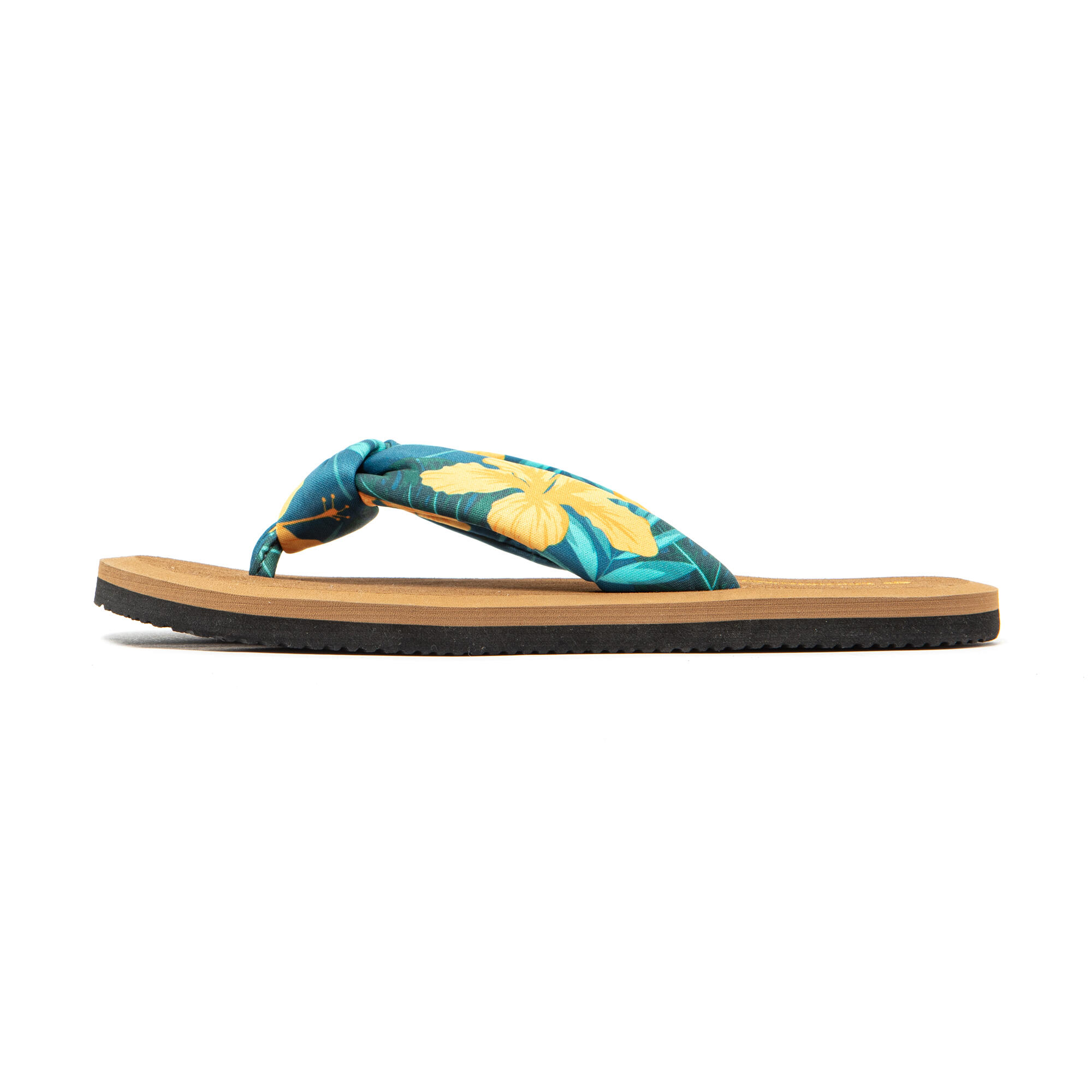 Sandales orange pour femme avec semelle en gomme antidérapante 4/7
