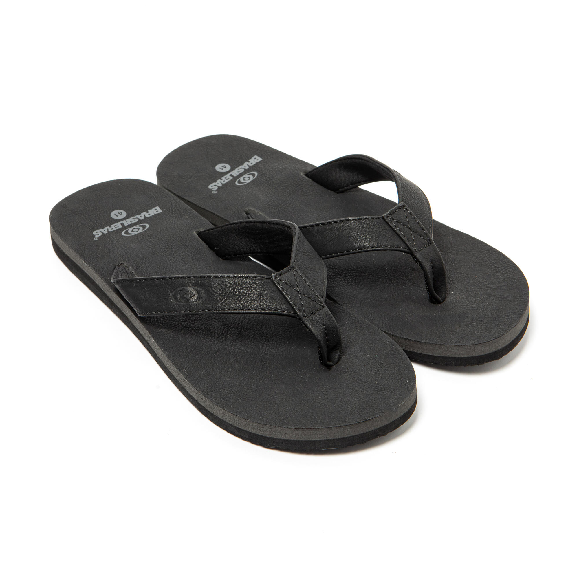 Zwarte teenslippers best sale