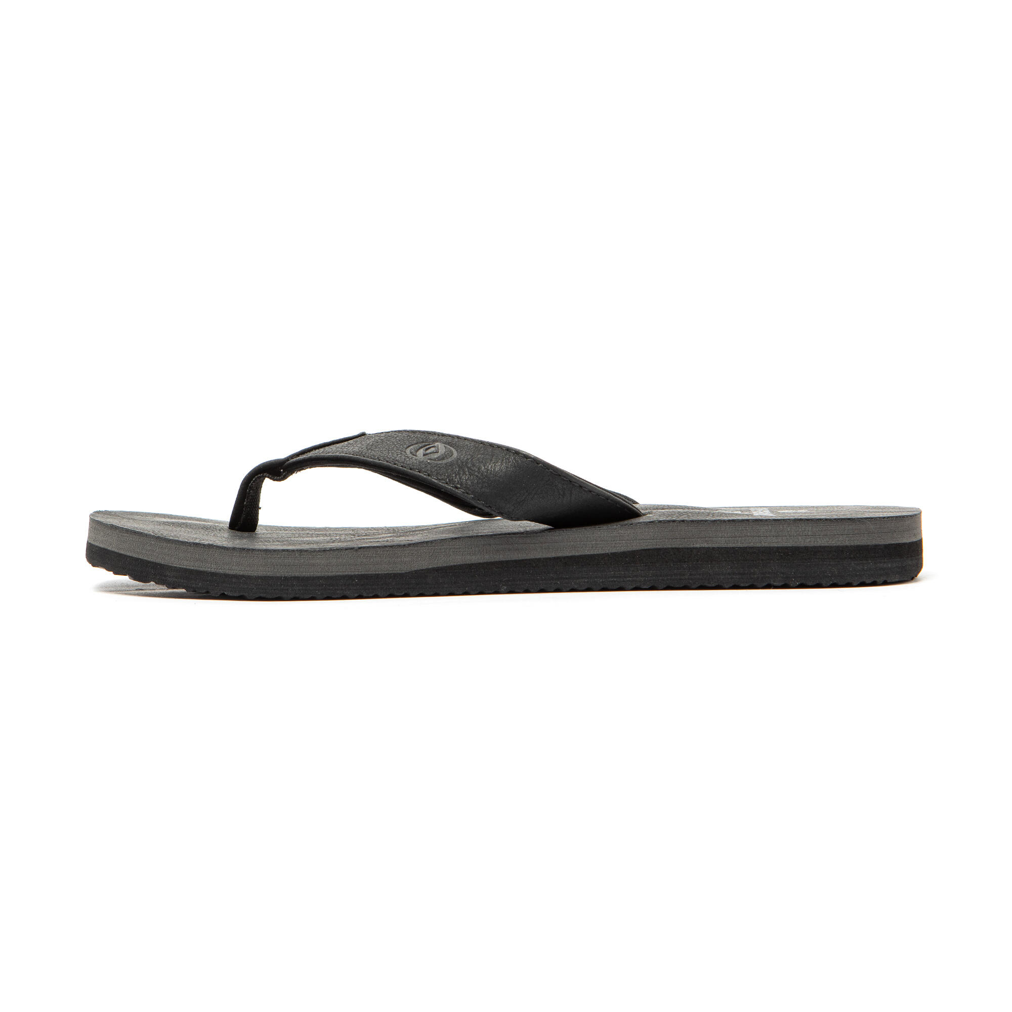 Tongs noires avec semelle antidérapante pour homme 4/7