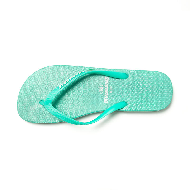 Vrouwen Brasilerase Teen Flip Flops Water Groen Met Niet-gladde Zool