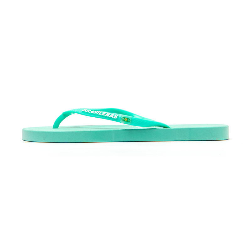 Vrouwen Brasilerase Teen Flip Flops Water Groen Met Niet-gladde Zool