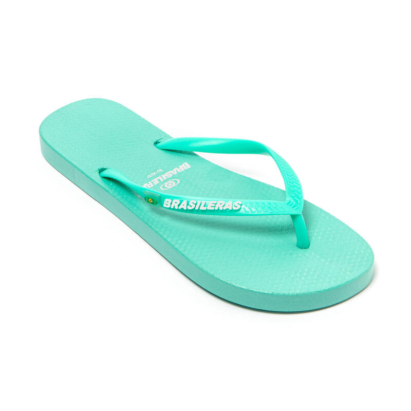 Vrouwen Brasilerase Teen Flip Flops Water Groen Met Niet-gladde Zool