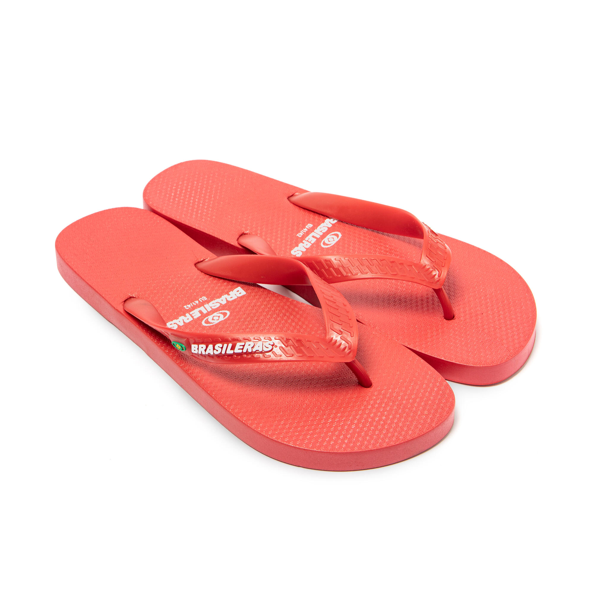 BRASILERAS Rode teenslippers met antislipzool voor heren
