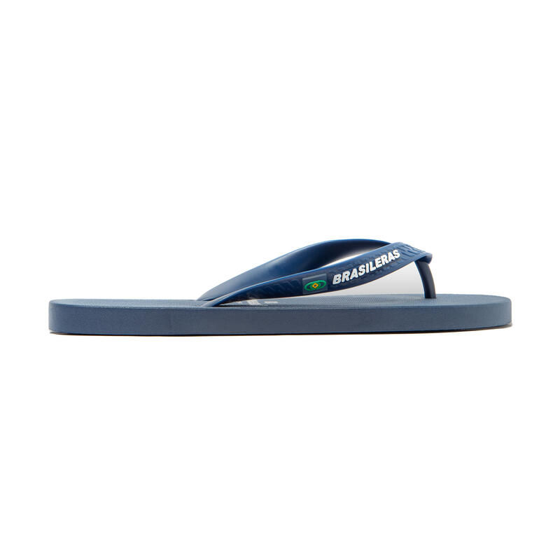 Tongs bleu marine avec semelle antidérapante pour hommes