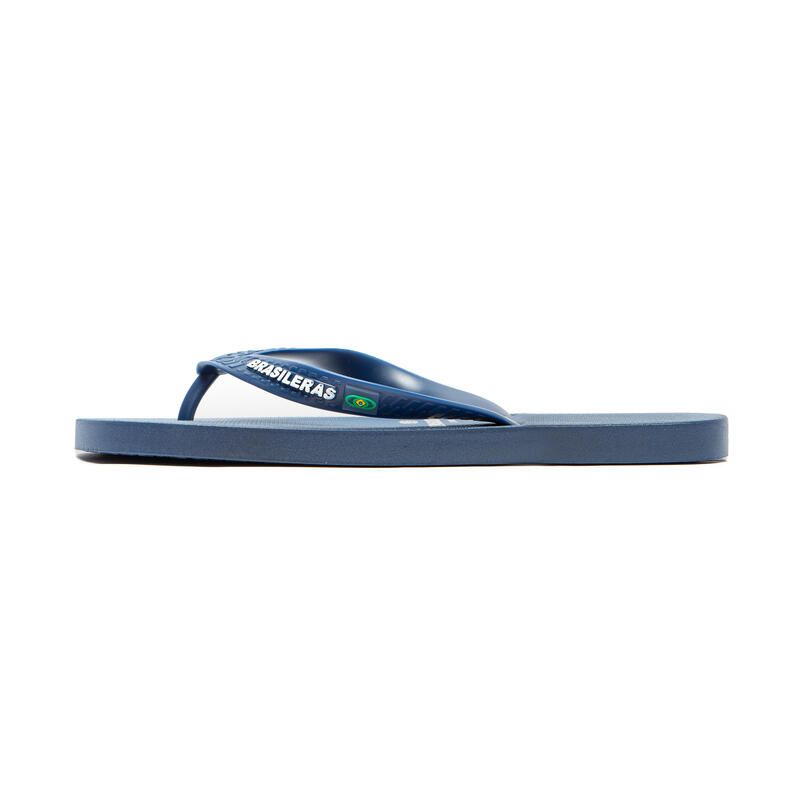 Tongs bleu marine avec semelle antidérapante pour hommes