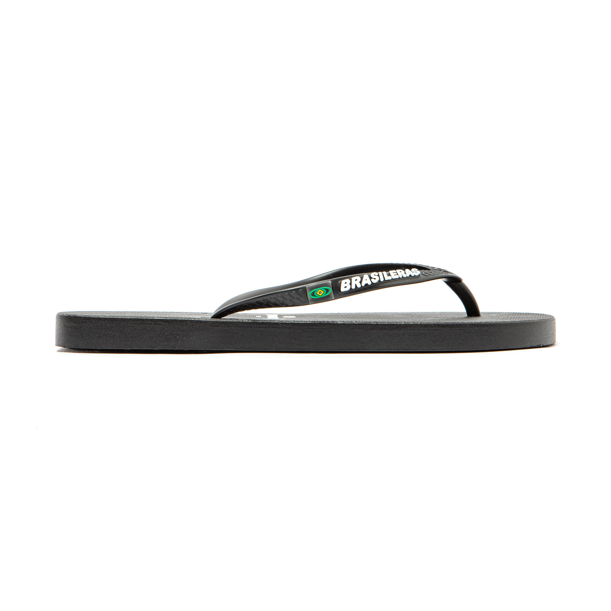 Tongs noires pour femme avec semelle antidérapante 3/7