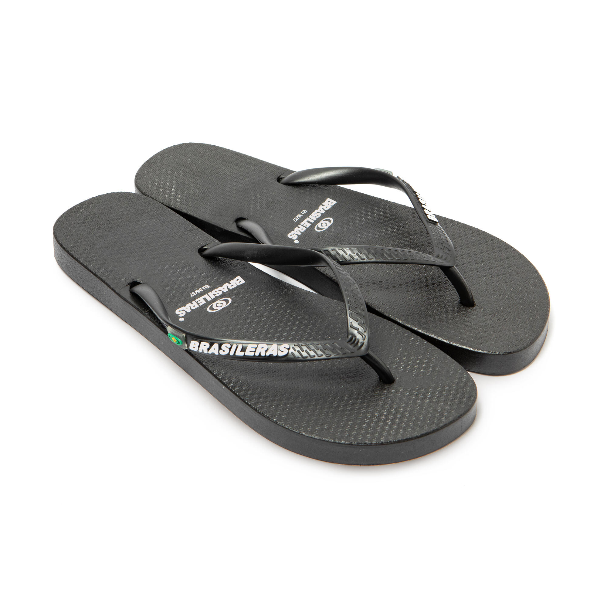 Brasileras - Tongs Noires Pour Femmes, Avec Semelles Antidérapantes - Tongs - Noir - 39/42 - Decathlon