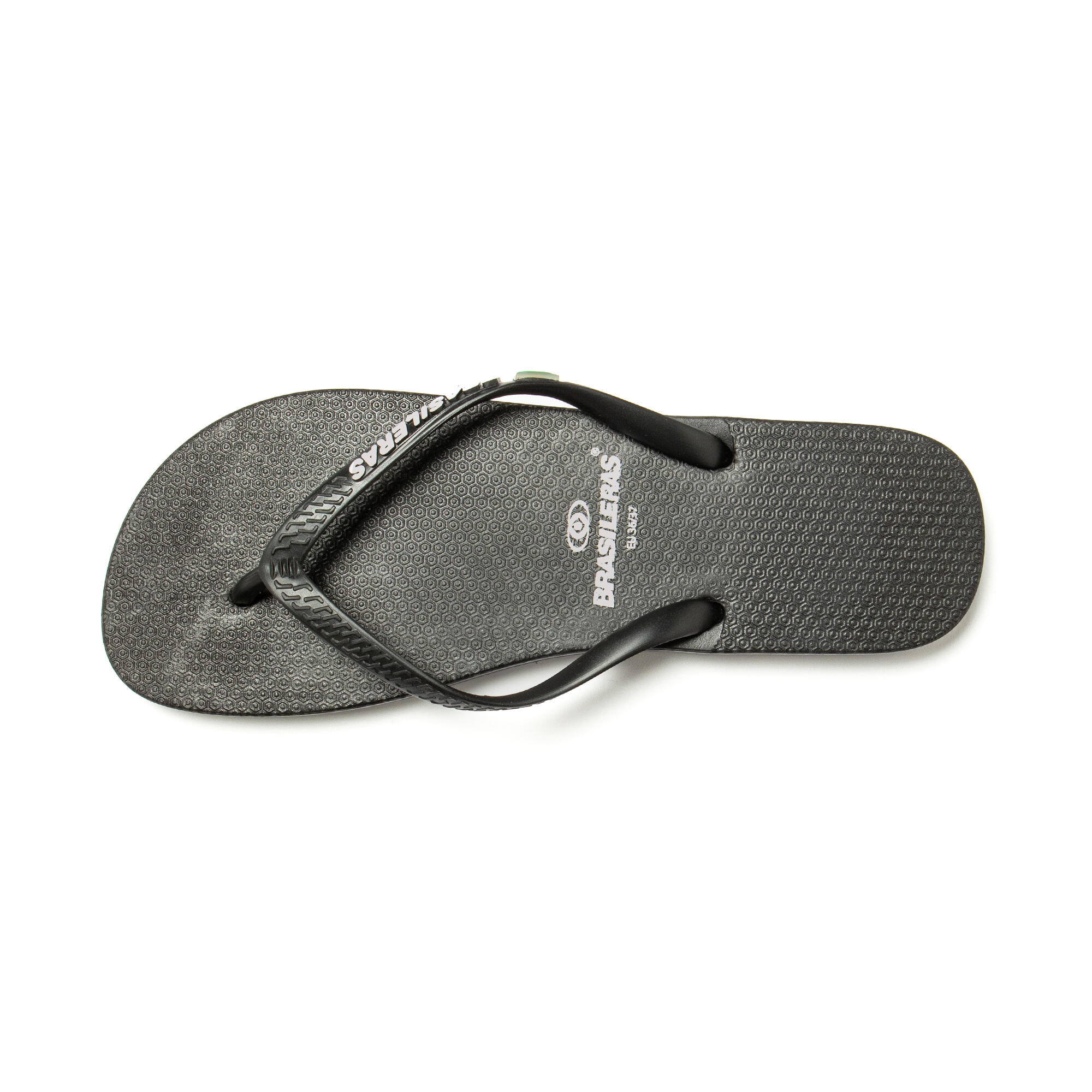 Tongs noires pour femme avec semelle antidérapante 5/7