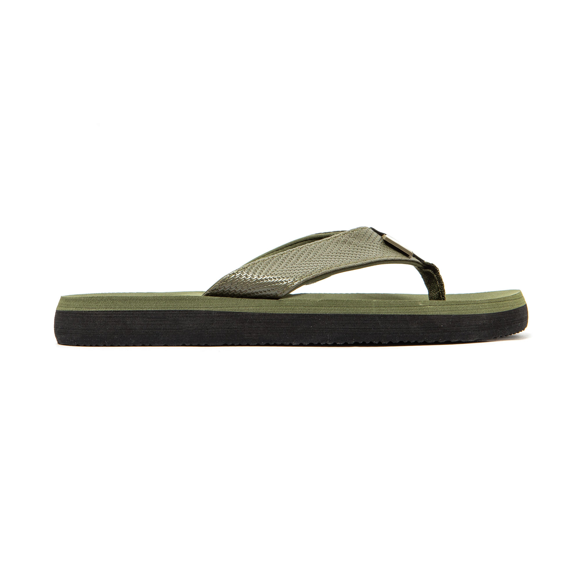 Kinderen Militair Groene Brasilerase Teenslippers met Slip-Resistente Zolen 3/7