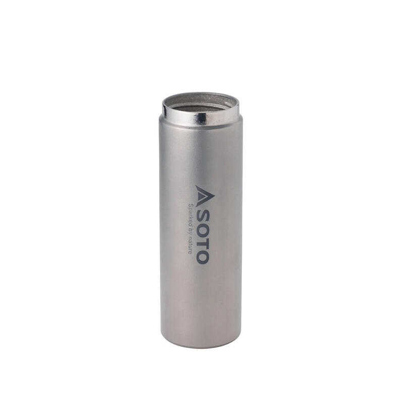 (ST-AB30) 超輕鈦金屬雙層真空保溫瓶 300 ml - 灰色/銀色