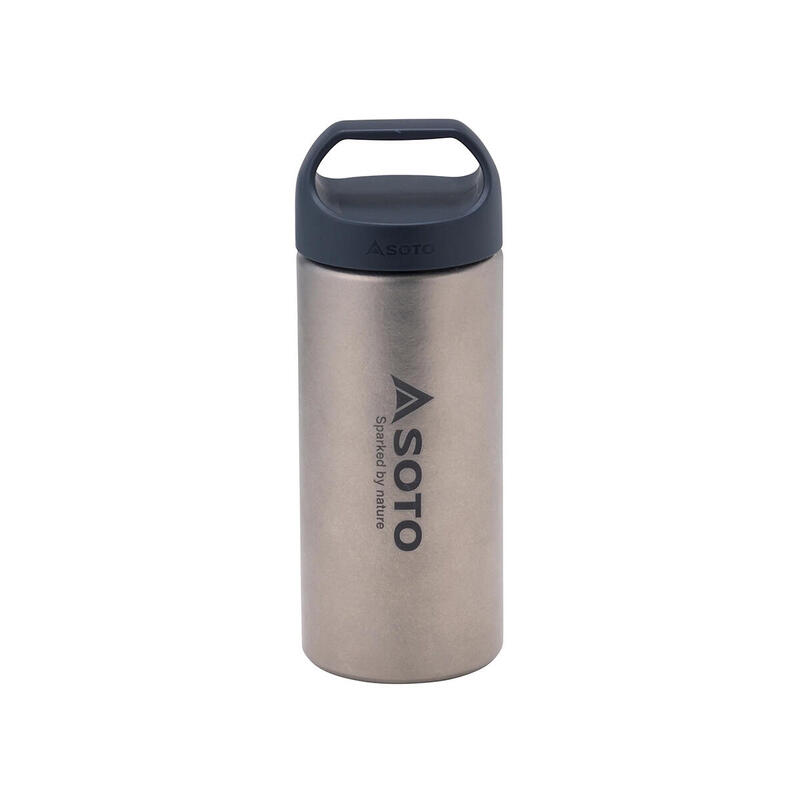 (ST-AB20) Lightweight Vacuumed Mug Titanium Bottle 200ml  - Grey/Silver